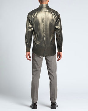 DOLCE&GABBANA SOLID COLOUR SHIRT