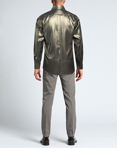 DOLCE&GABBANA SOLID COLOUR SHIRT