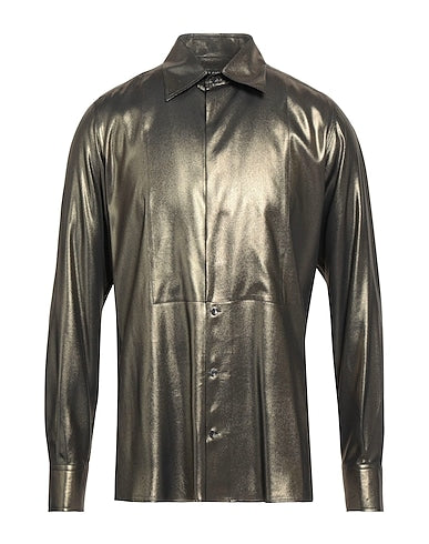 DOLCE&GABBANA SOLID COLOUR SHIRT