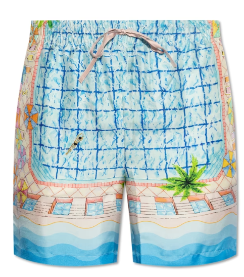Casablanca Silk Shorts