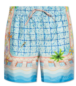 Casablanca Silk Shorts
