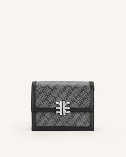 FEI Mini Flap Crossbody - Brown