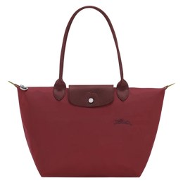 Longchamp Le Pliage Green M Tote bag Pomegranate