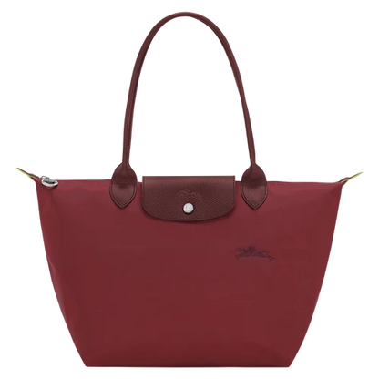 Longchamp Le Pliage Green M Tote bag Pomegranate