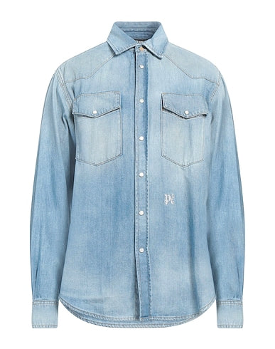 PALM ANGELS DENIM SHIRTS