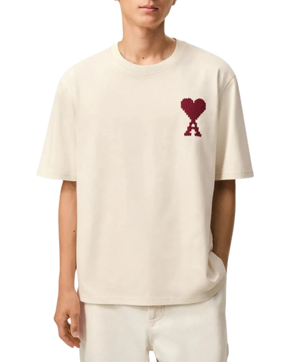 Ami Paris The Knitted Heart Tee
