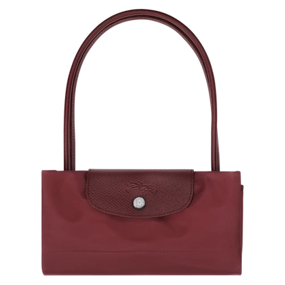 Longchamp Le Pliage Green M Tote bag Pomegranate