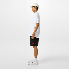 Faux-leather Logo Trainers