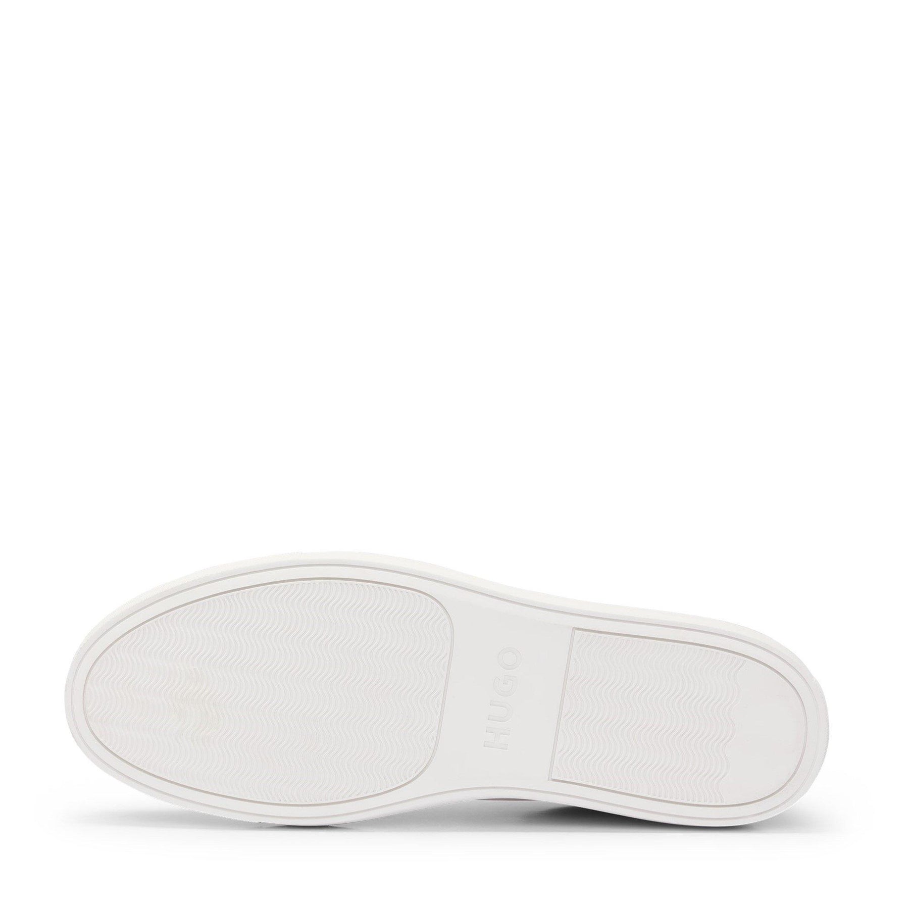 Faux-leather Logo Trainers