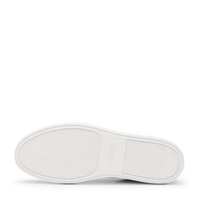 Faux-leather Logo Trainers