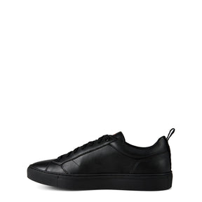 Faux-leather Logo Trainers