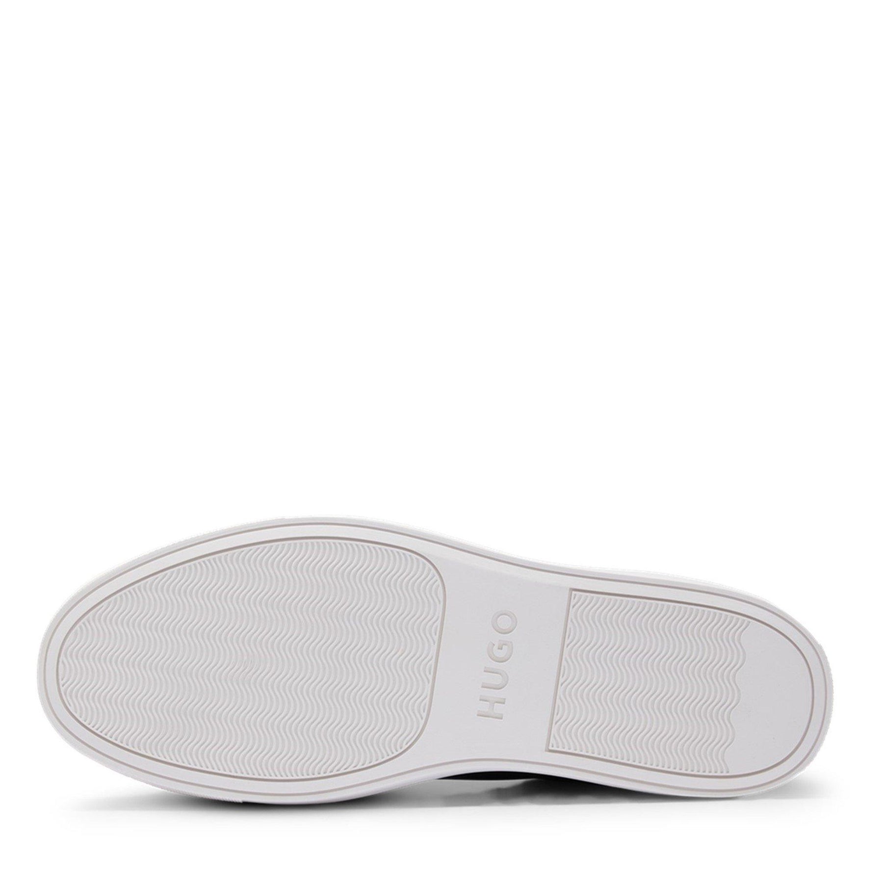 Faux-leather Logo Trainers