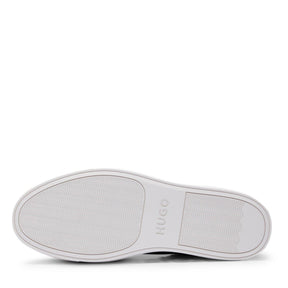 Faux-leather Logo Trainers