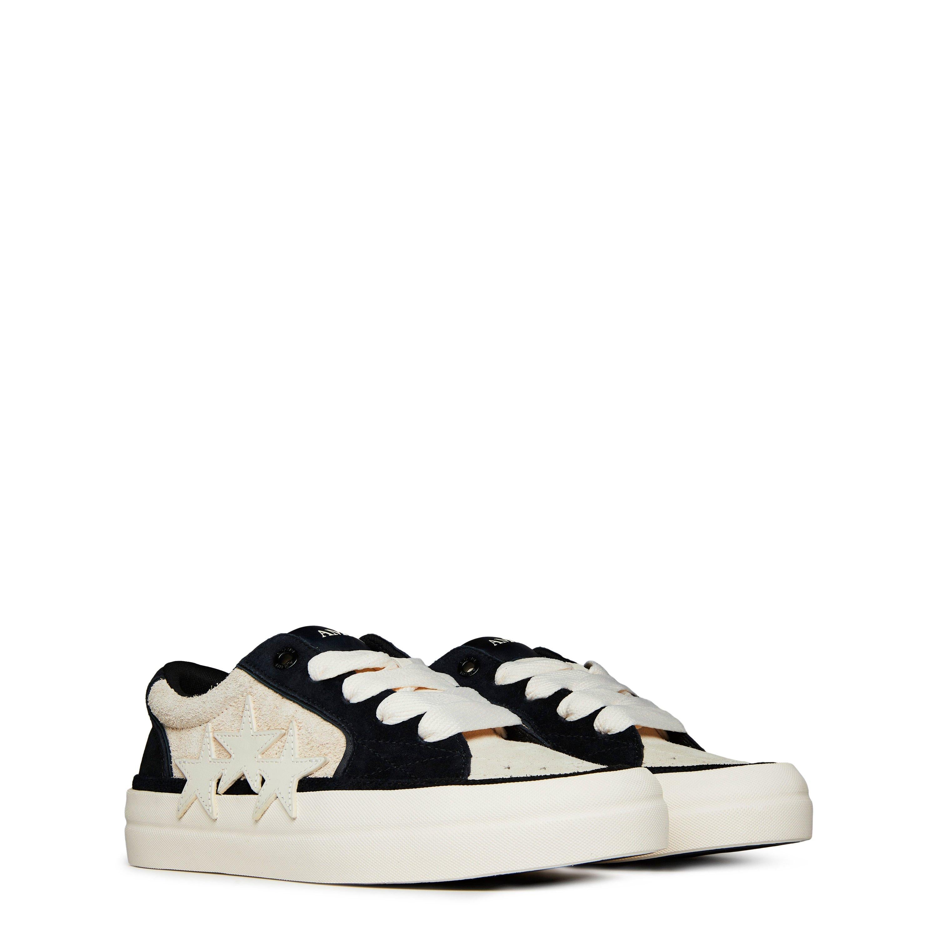 Men's Sunset Star Embroidered Suede Low-Top Trainers