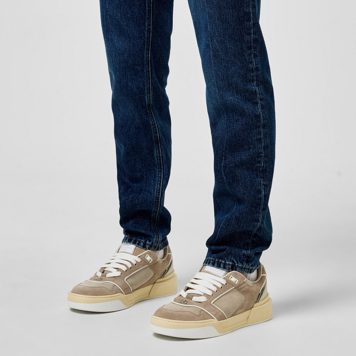 New Roma Suede Low Trainers