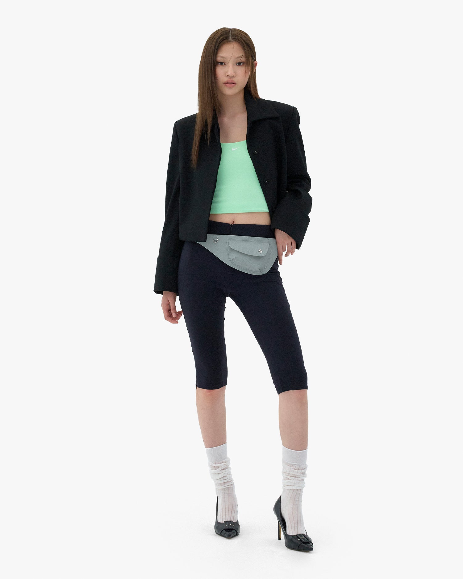 FLAMMA POCKET BELT BAG - BLUE