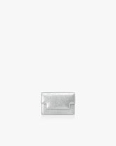 MARTY CARD WALLET CRINKLED - SILVER