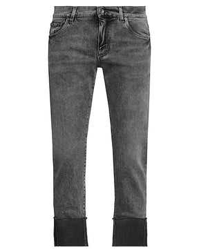 DOLCE&GABBANA DENIM TROUSERS