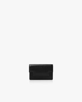 MARTY CARD WALLET CRINKLED - BLACK