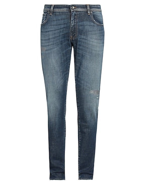 DOLCE&GABBANA DENIM TROUSERS