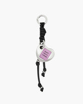 [EXCLUSIVE] HEART PHOTO CHARM KEYRING - BLACK