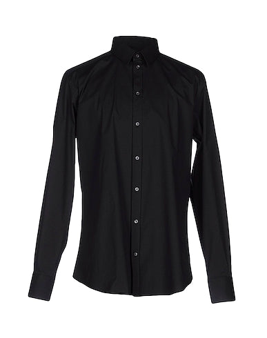 DOLCE&GABBANA SOLID COLOUR SHIRTS