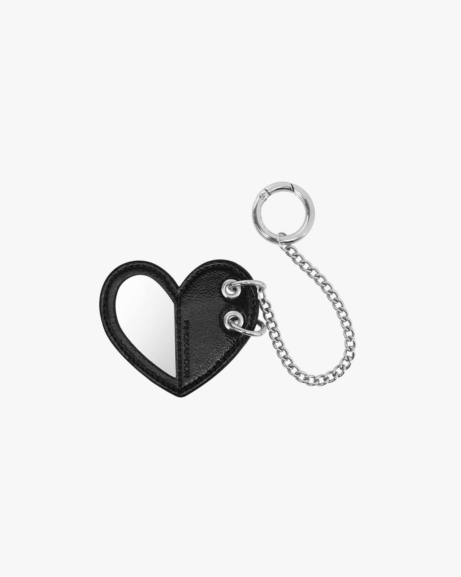 LOVE LINK KEYRING - BLACK