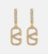 VLogo Signature Embellished Earrings