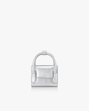 MARTY BAG 12 CRINKLED - SILVER