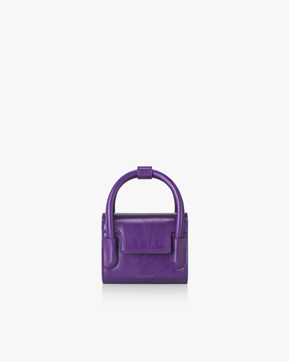 MARTY BAG 12 CRINKLED - PURPLE