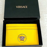NWT VERSACE CARD CASE VITELLO SUN