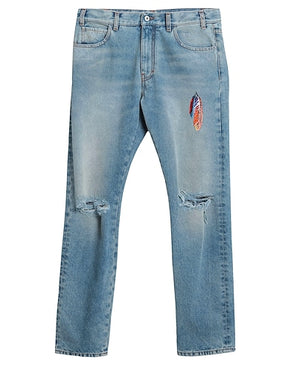 MARCELO BURLON DENIM TROUSERS