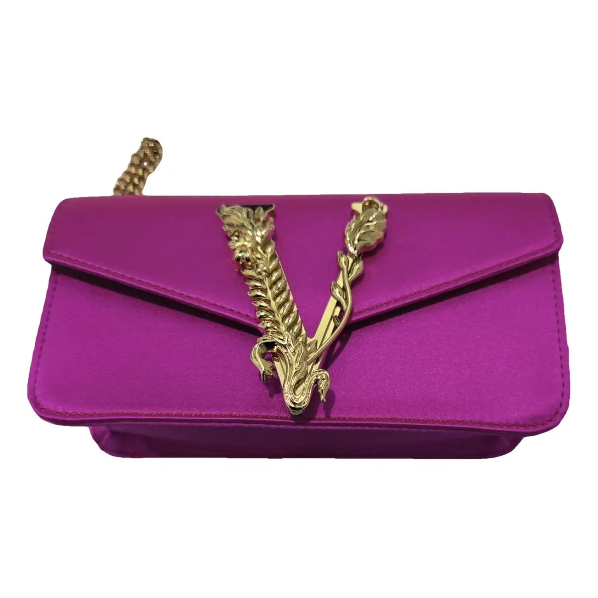 Versace Virtus cloth crossbody bag