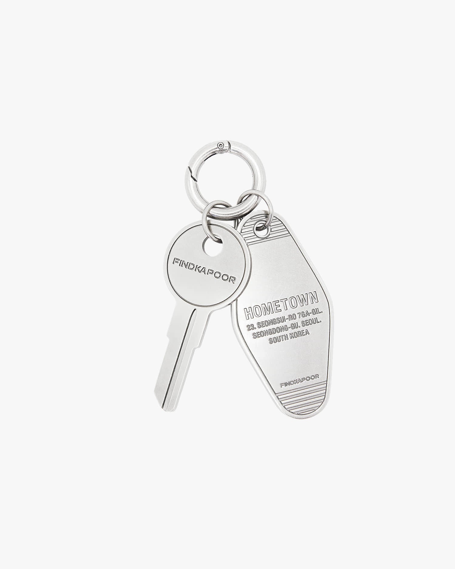 [EXCLUSIVE] HOMETOWN KEYRING - SILVER
