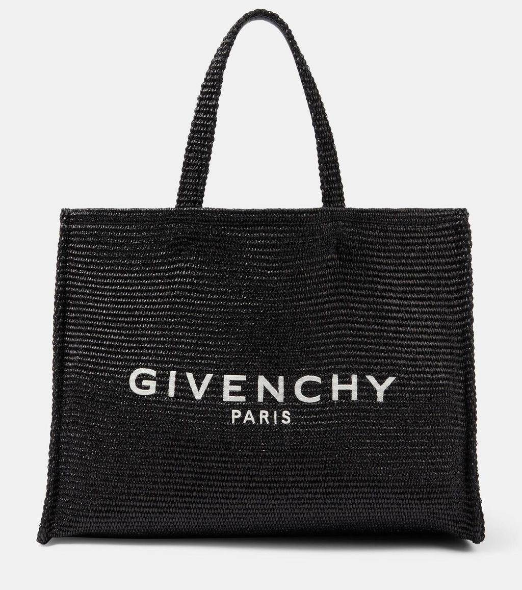 Givenchy G-Tote Medium raffia tote bag