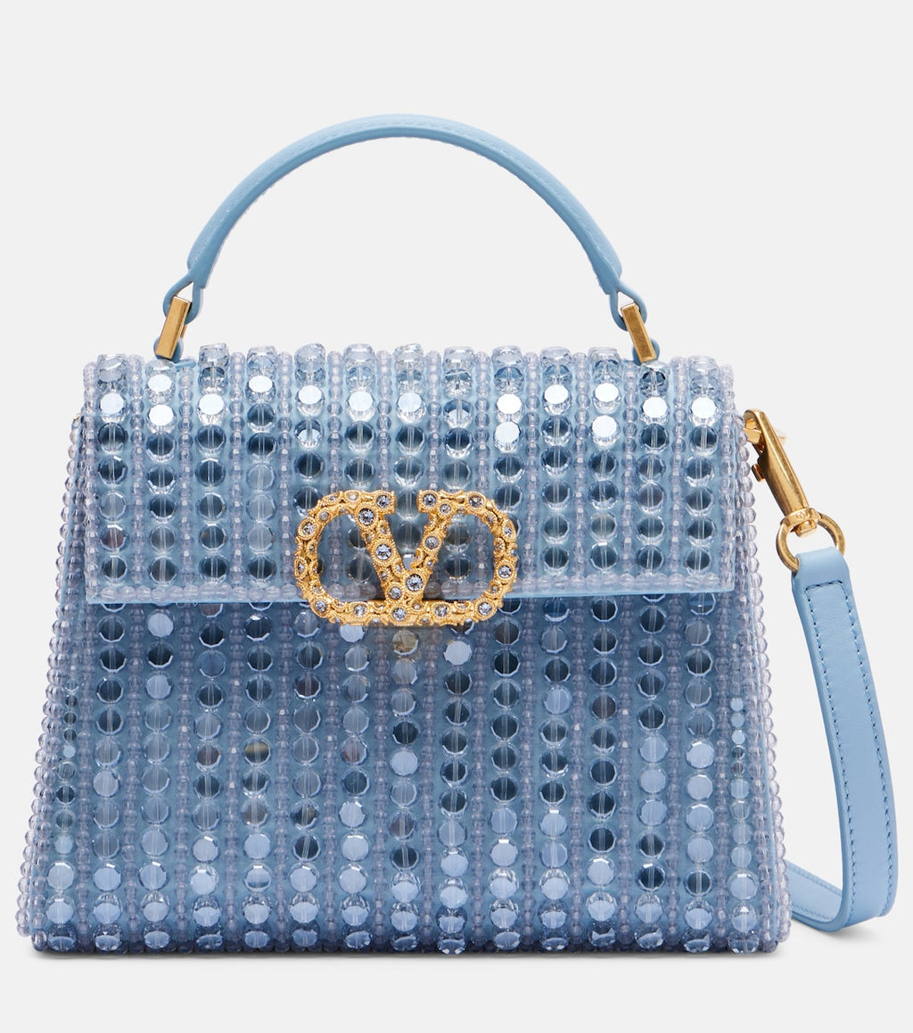 Valentino Garavani VSling Mini embellished tote bag