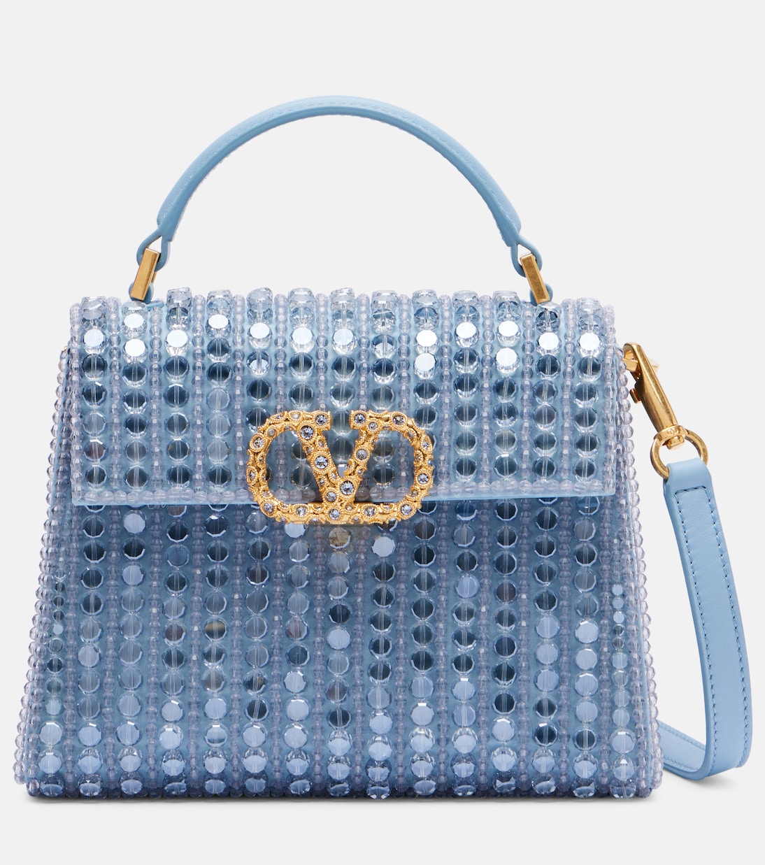 Valentino Garavani VSling Mini embellished tote bag