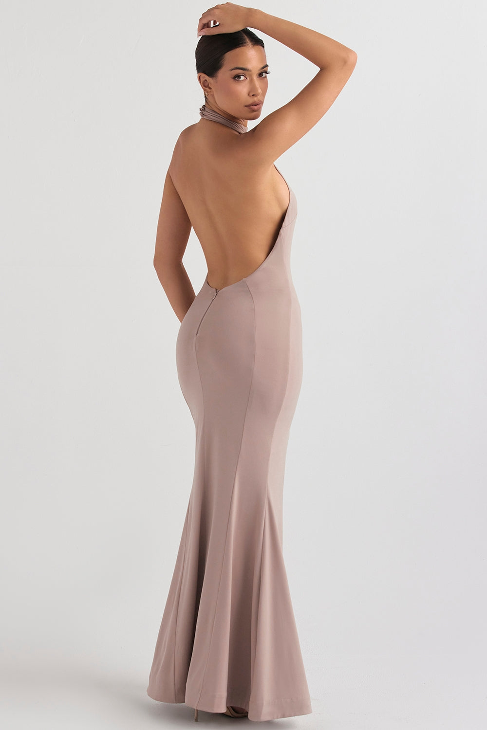 Juliette mushroom halter gown Bridesmaid Collection
