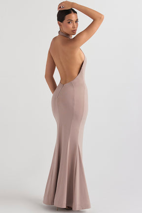Juliette mushroom halter gown Bridesmaid Collection