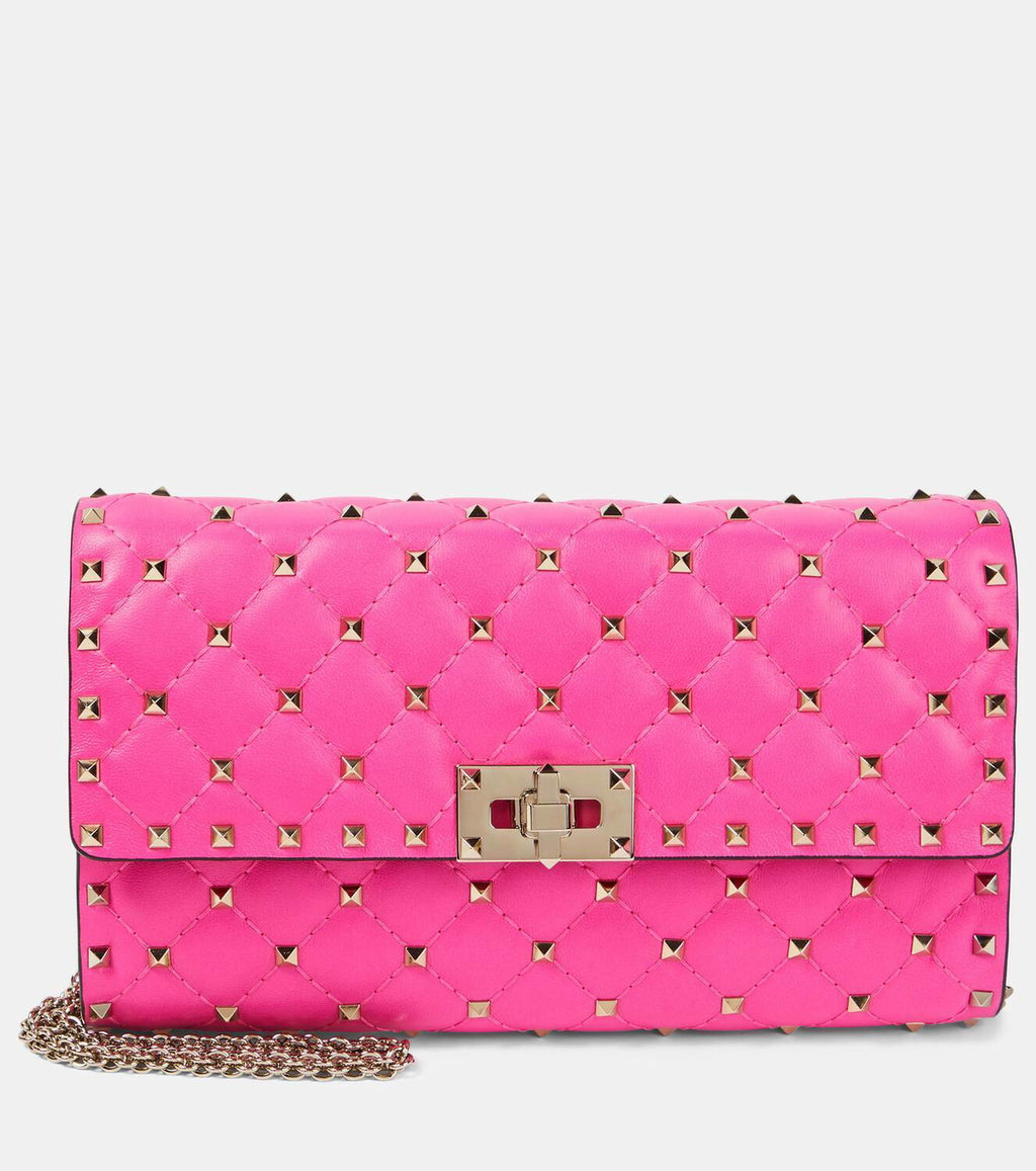 Valentino Garavani Rockstud Spike leather shoulder bag
