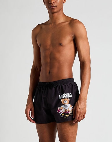 MOSCHINO COUTURE SWIM SHORTS