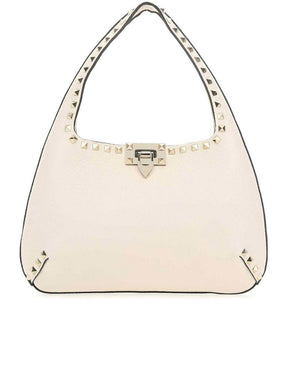 Valentino Garavani Small Rockstud Hobo Bag