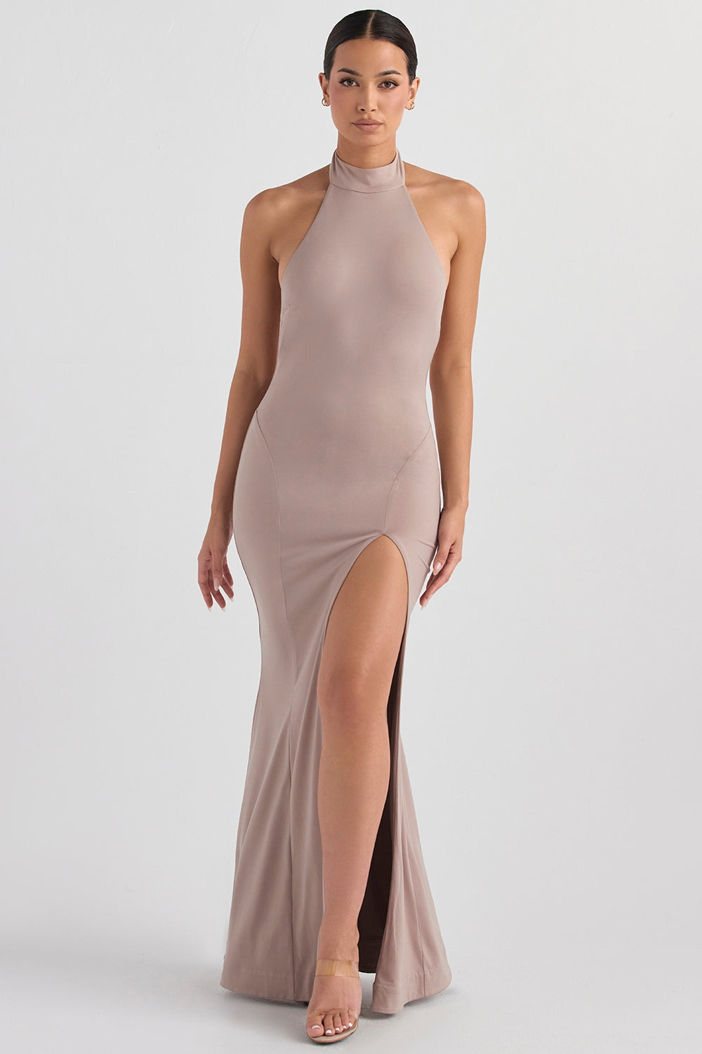 Juliette mushroom halter gown Bridesmaid Collection