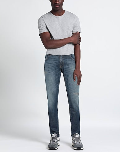 DOLCE&GABBANA DENIM TROUSERS