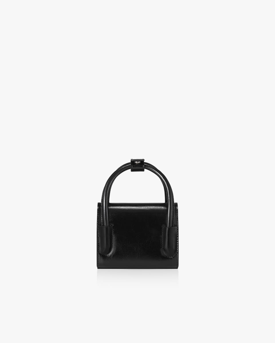 MARTY BAG 12 CRINKLED - BLACK