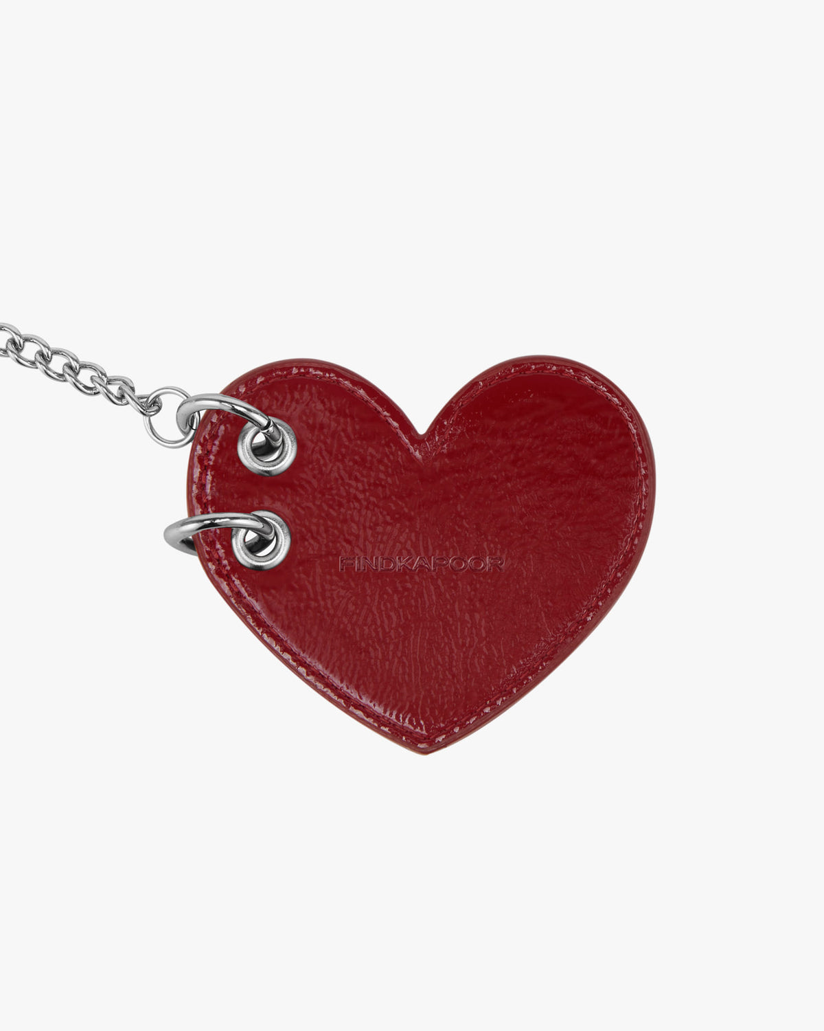 LOVE LINK KEYRING - BURGUNDY