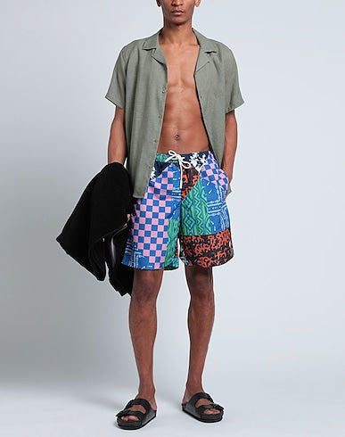 MARCELO BURLON SWIM SHORTS
