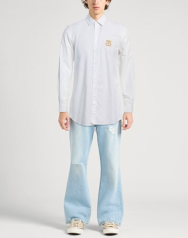 MOSCHINO SOLID COLOUR SHIRTS