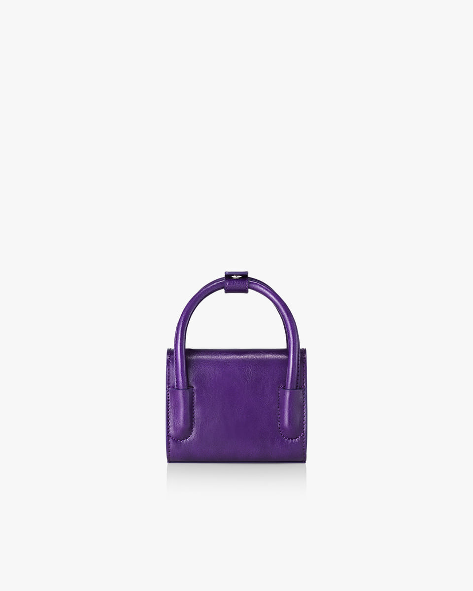 MARTY BAG 12 CRINKLED - PURPLE