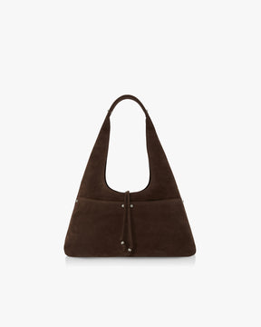 TIA BAG 45 - SUEDE BROWN